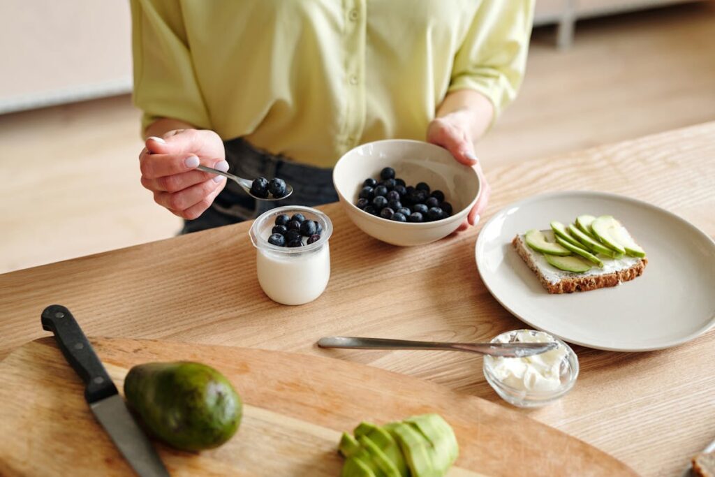 Yoghurt en gefermenteerde voeding